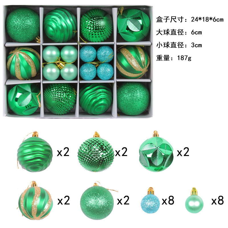Christmas Ball Ornaments Shatterproof Christmas Ornaments Set Decorations for Xmas Tree Balls