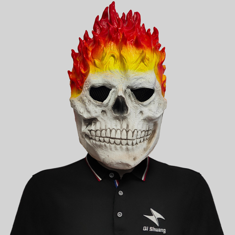 Ghost Rider Flame Skull