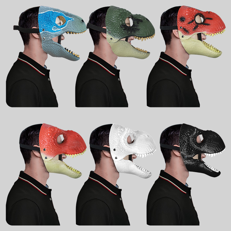 Dinosaur headgear