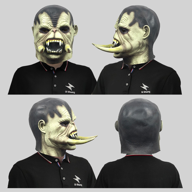 Wow Man scary headgear