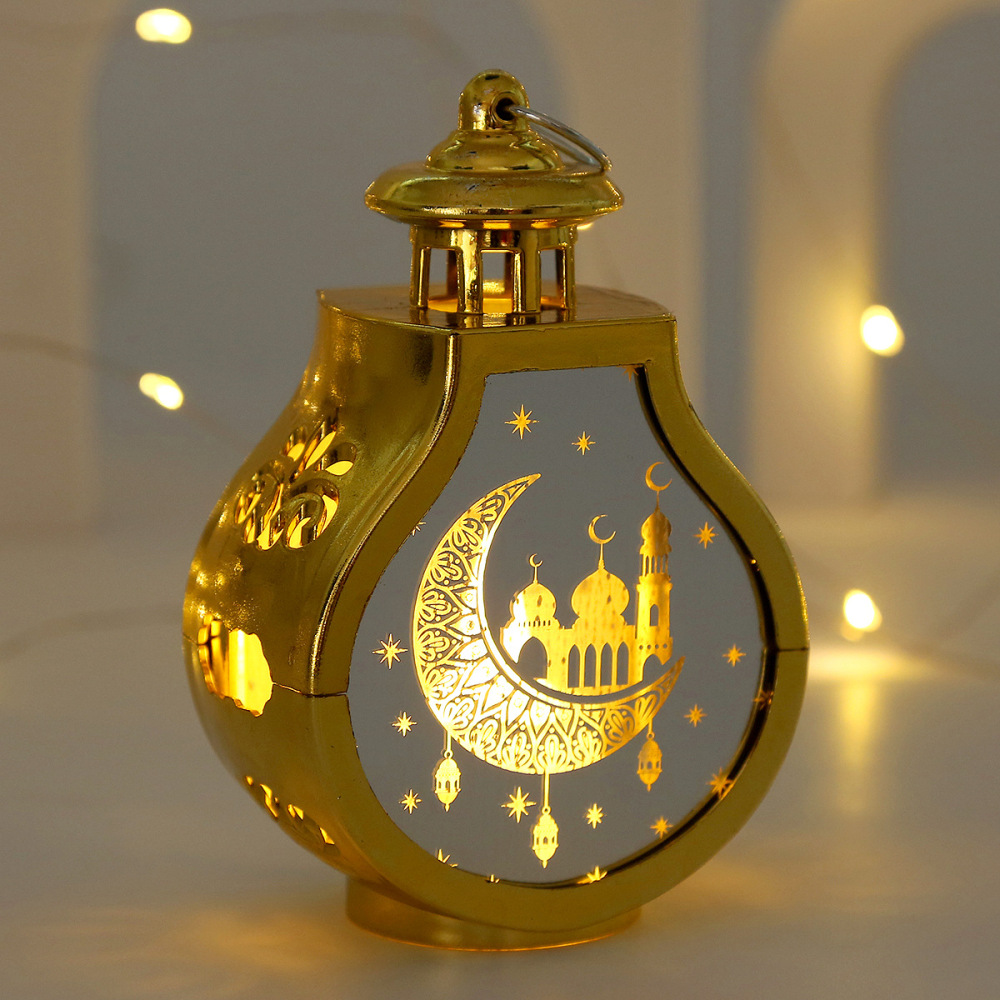 led electronic candle Middle East festival festival lantern crafts Arabic lantern study creative atmosphere lamp