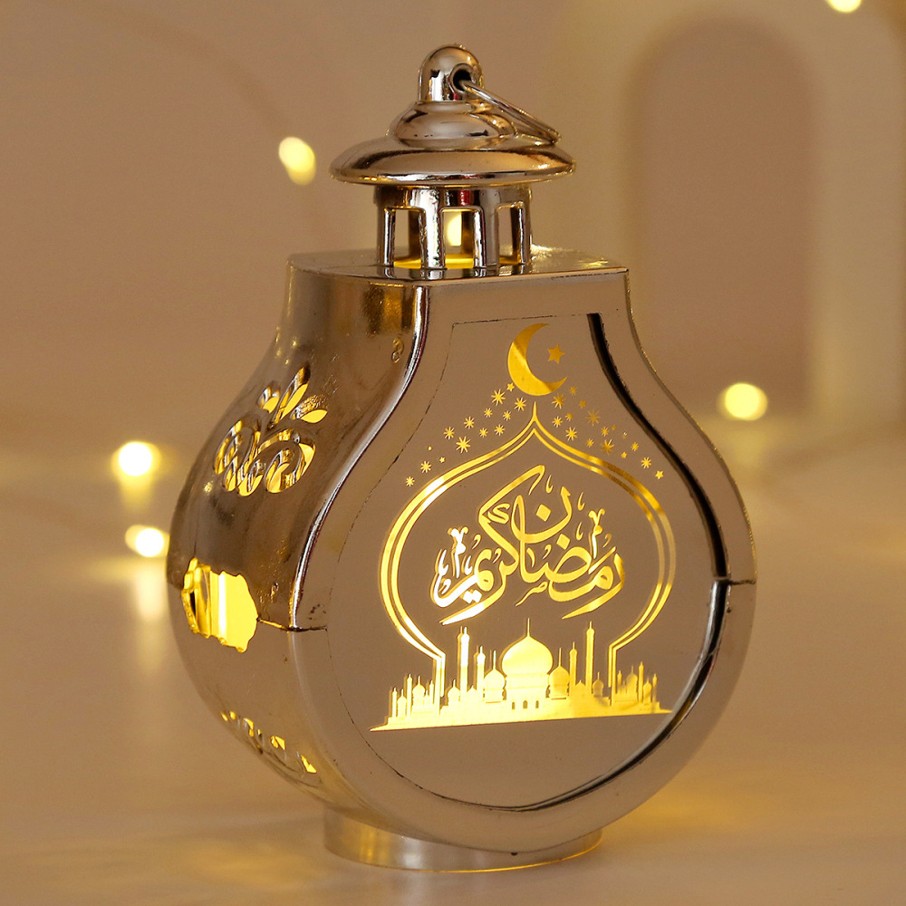 led electronic candle Middle East festival festival lantern crafts Arabic lantern study creative atmosphere lamp