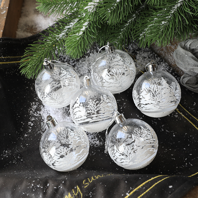 Christmas Balls Ornaments, Shatterproof Christmas Hanging Balls
