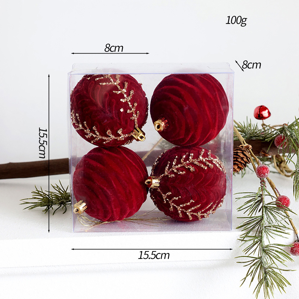 Christmas Balls Ornaments, Shatterproof Christmas Hanging Balls