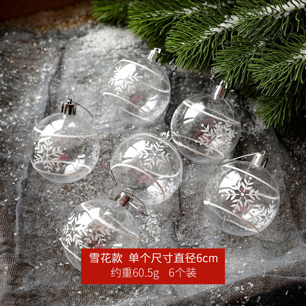 Christmas Balls Ornaments, Shatterproof Christmas Hanging Balls