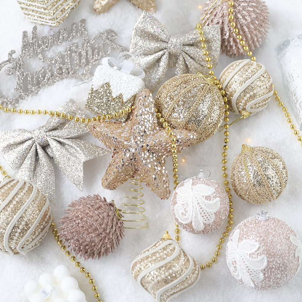 Christmas Balls Ornaments Shatterproof Christmas Hanging Balls