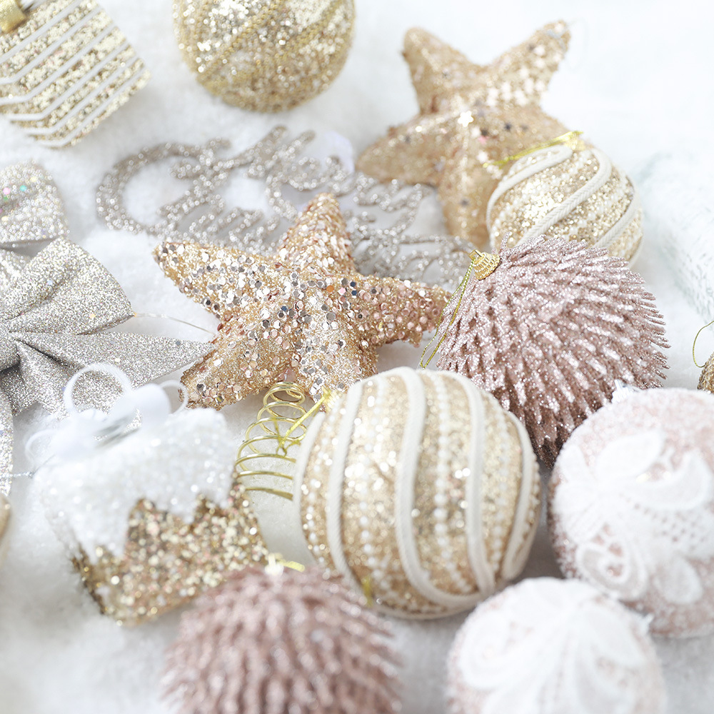Christmas Balls Ornaments Shatterproof Christmas Hanging Balls