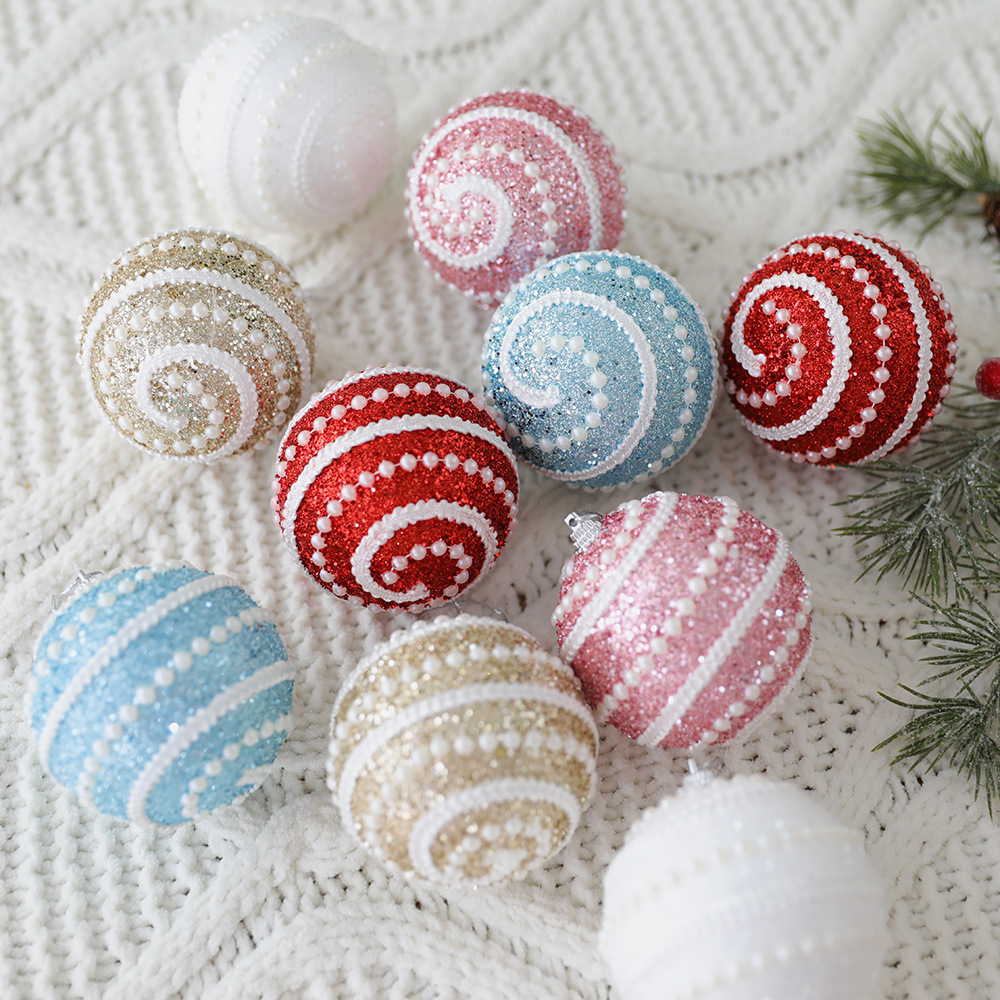 Christmas Balls Ornaments Shatterproof Christmas Hanging Balls