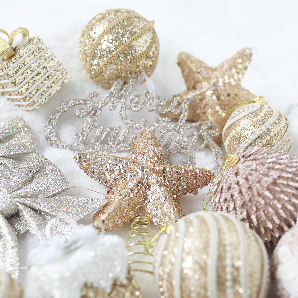 Christmas Balls Ornaments Shatterproof Christmas Hanging Balls