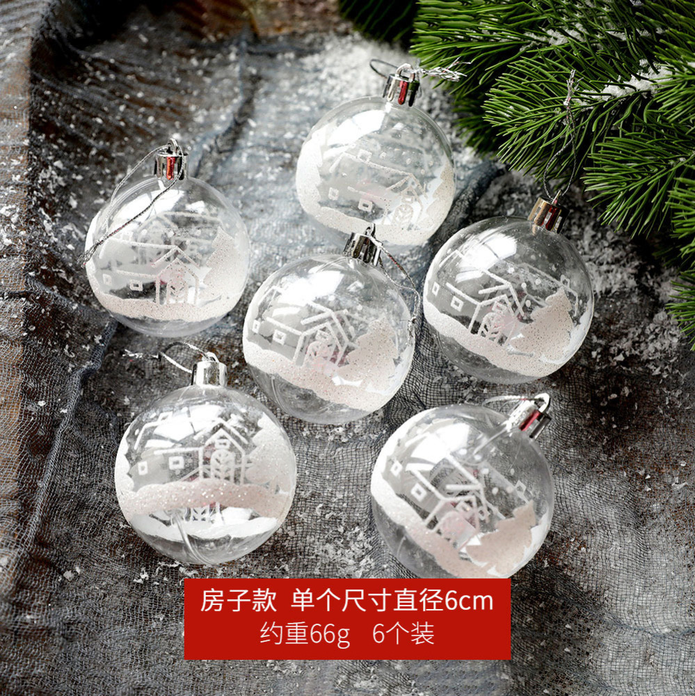 Christmas Balls Ornaments, Shatterproof Christmas Hanging Balls