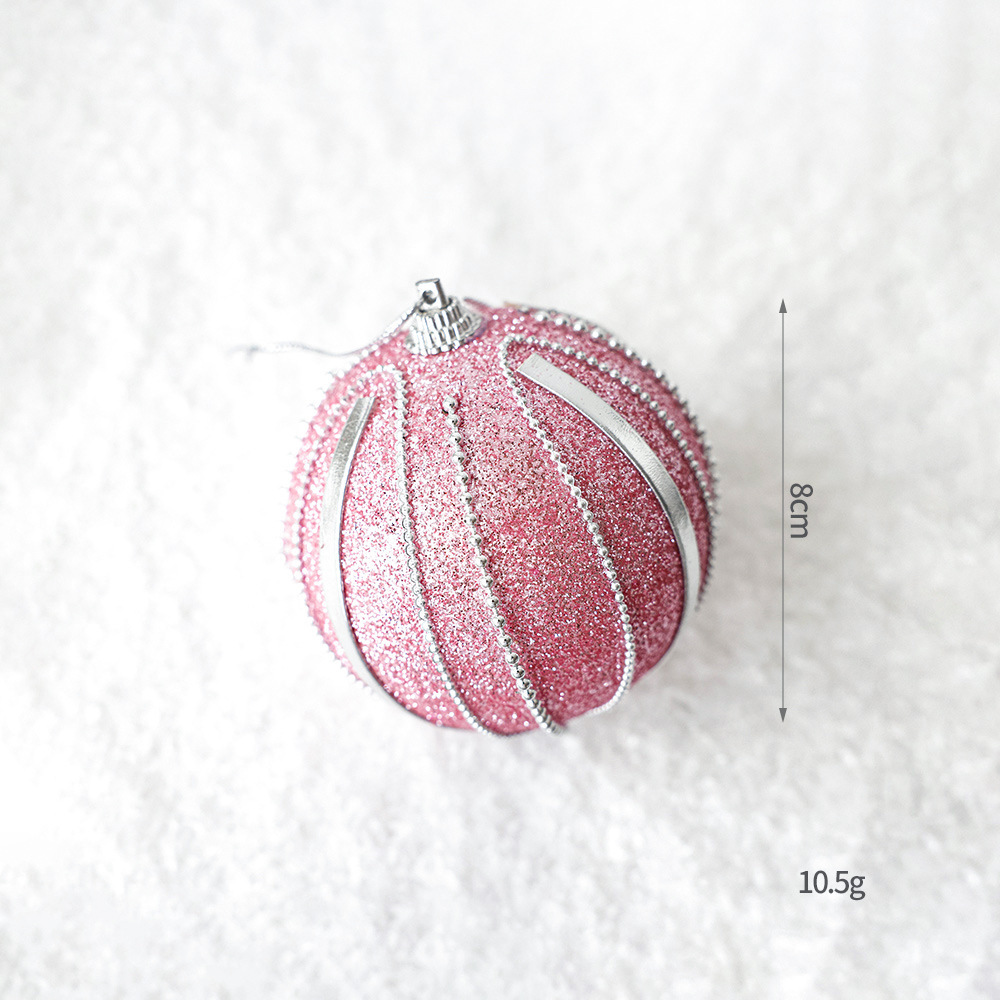 Christmas Balls Christmas Tree Decoration Ornaments Shatterproof Hanging Balls