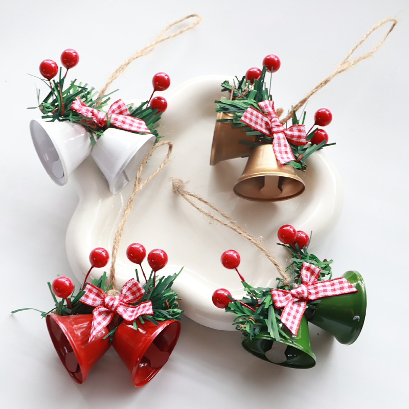 Christmas Bell Ornaments for Christmas Tree  Decoration Pendants Bell Pendant