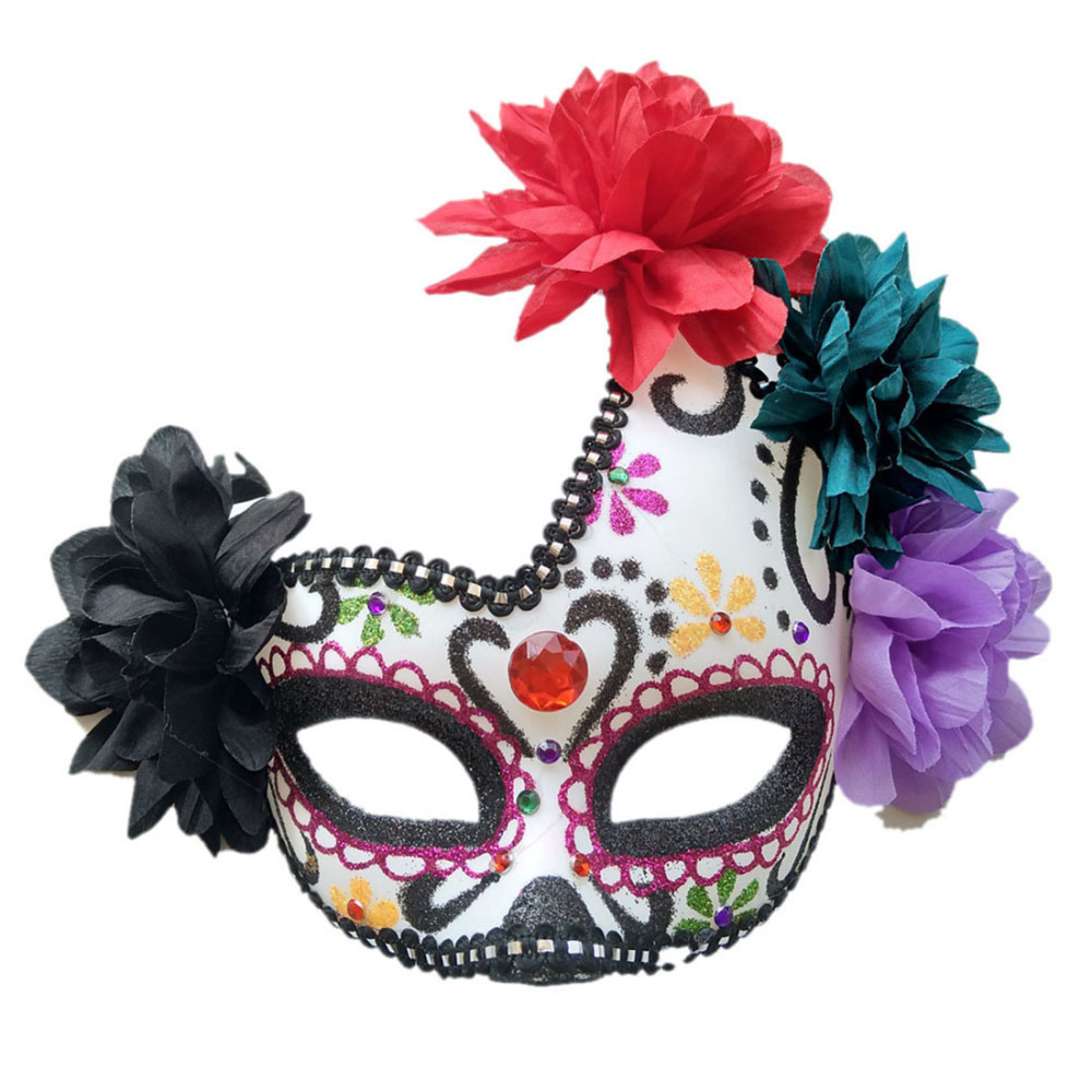 Halloween Mask for Men Women Couple Half Face Venetian Mask Antique Masquerade Costume Carnival Ball Party Nightclub