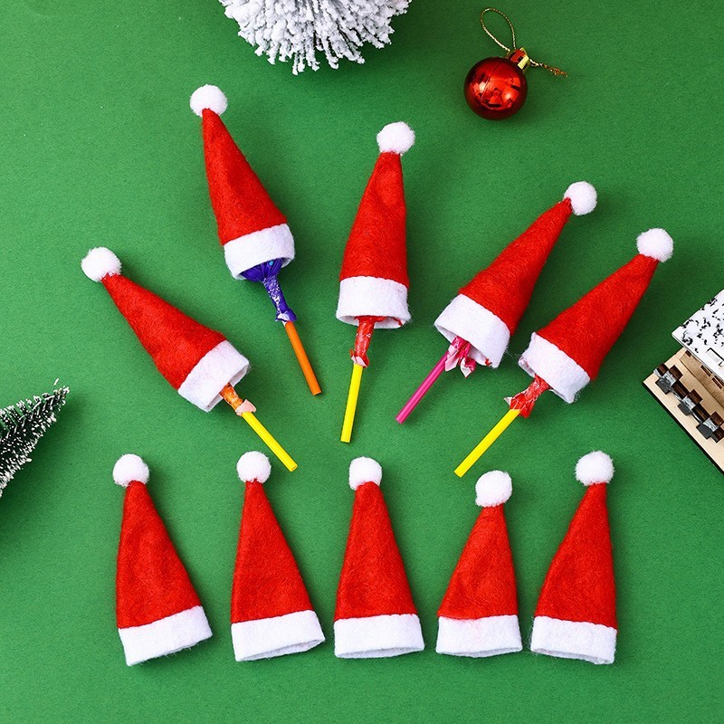 Colorful Luminous Knitted Hat High-Grade Santa Claus Hat
