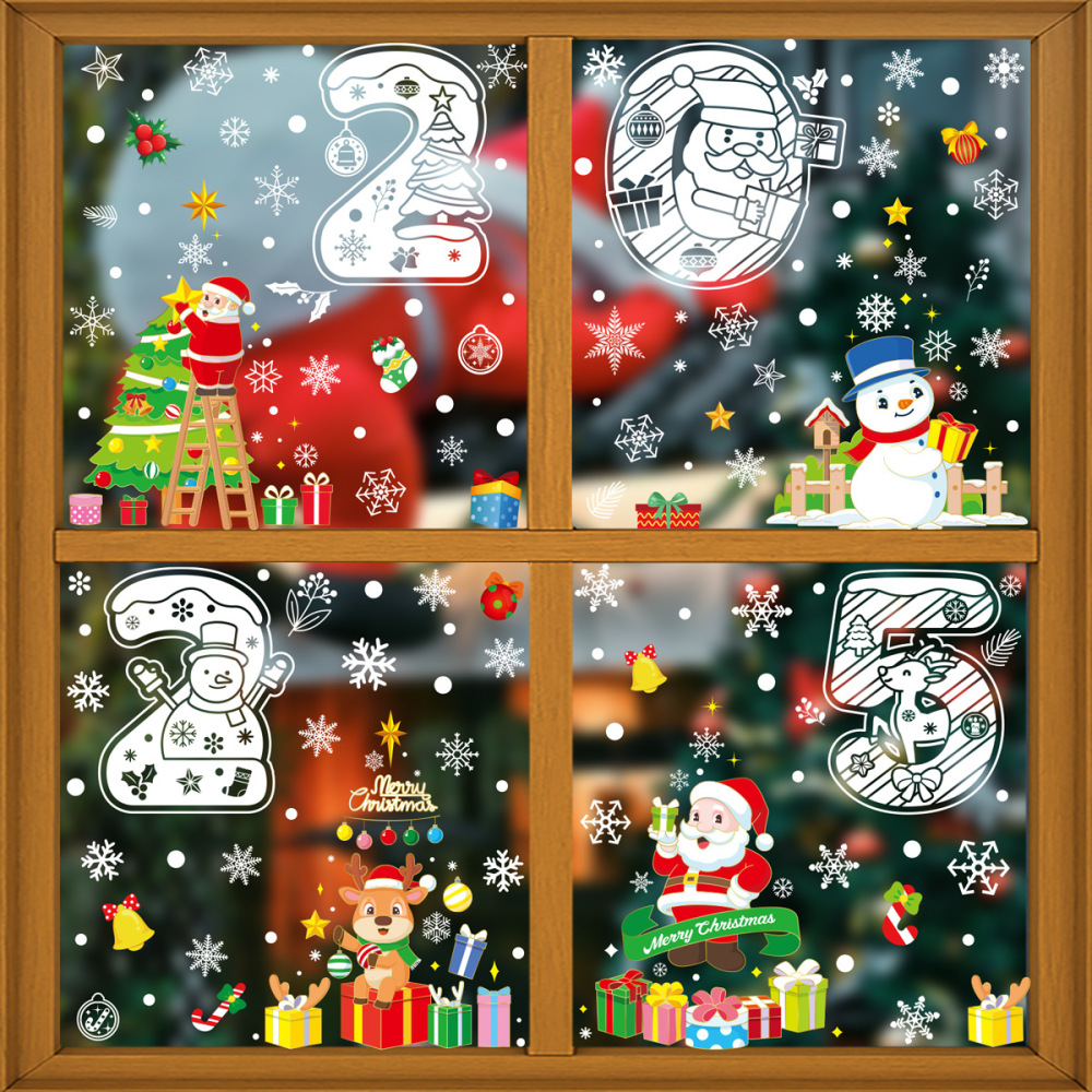 WRAPAHOLIC Christmas Gift Stickers Lettering Design Stickers Gift Tags Stickers