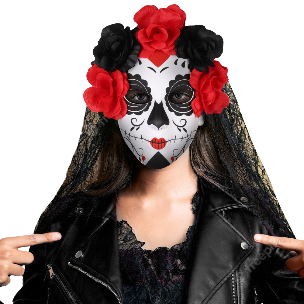 Halloween Mask for Men Women Couple Half Face Venetian Mask Antique Masquerade Costume Carnival Ball Party Nightclub