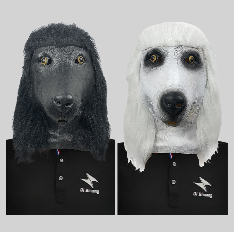 Funny poodle animal mask
