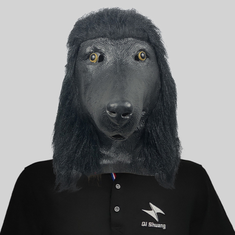 Funny poodle animal mask
