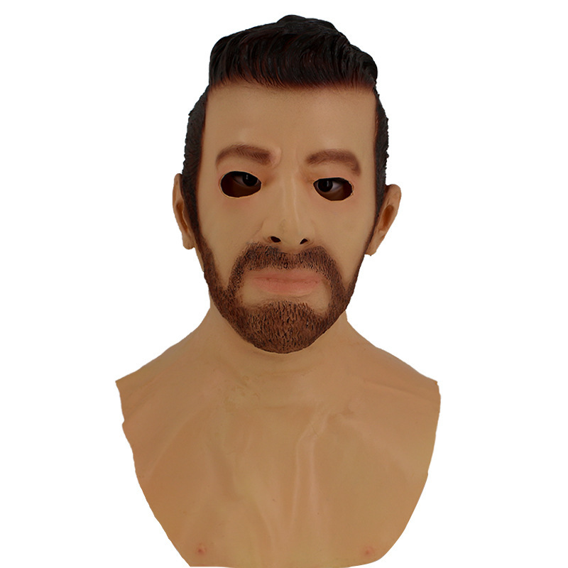 Beard uncle man mask