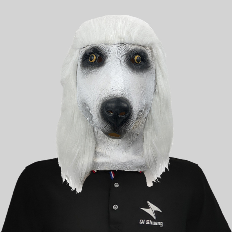 Funny poodle animal mask