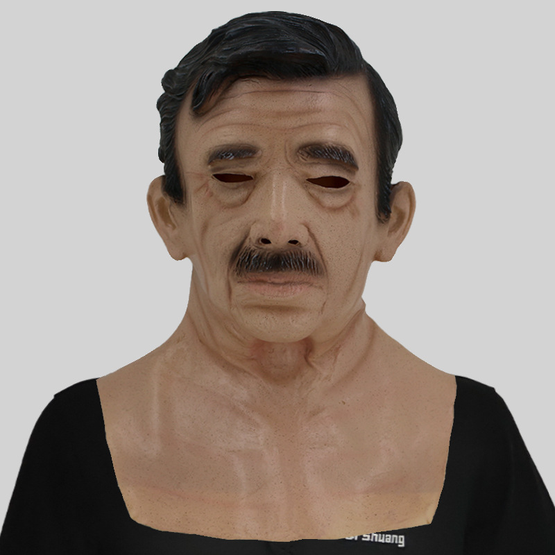 Uncle Moustache man mask