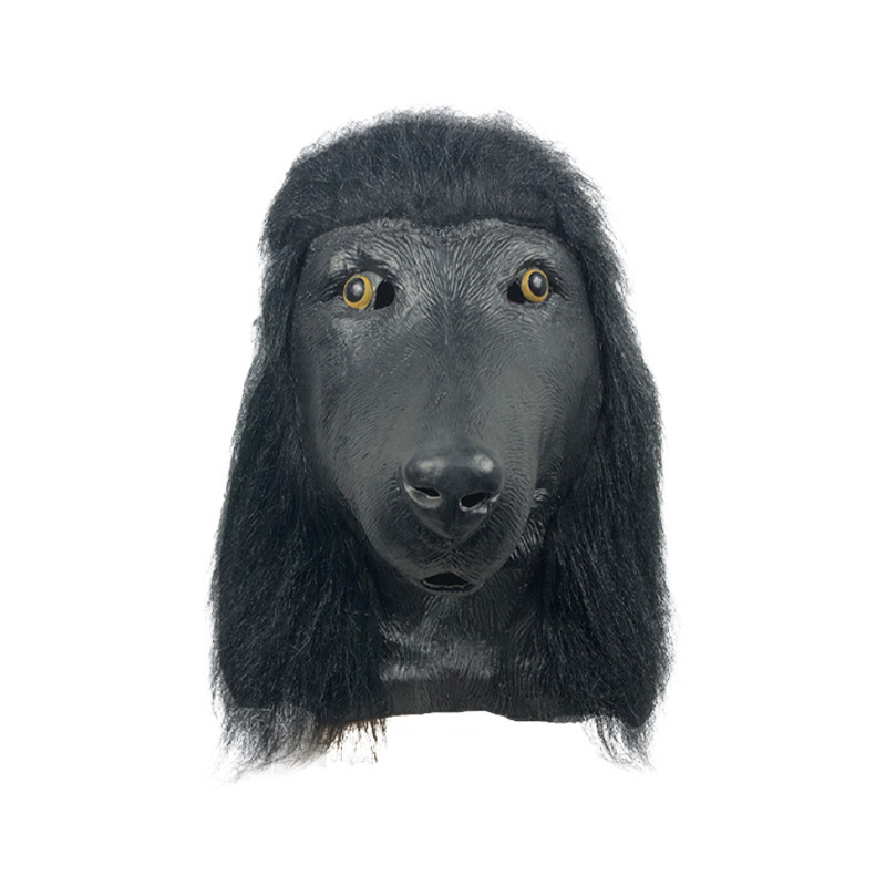 Funny poodle animal mask
