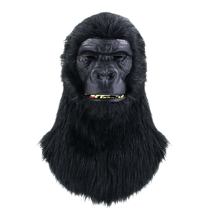 Can open mouth gorilla mask