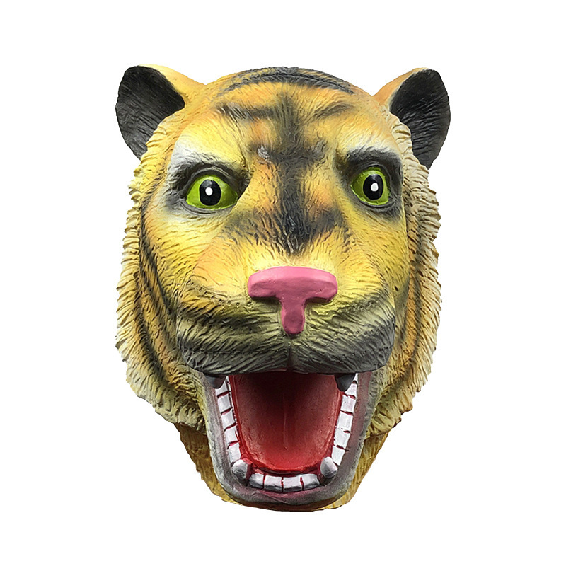 Cute tiger animal head mask