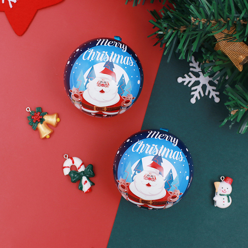 Biscuit Box Party Favors Holder Small Iron Case Small Case Christmas Candy Iron Candy Case