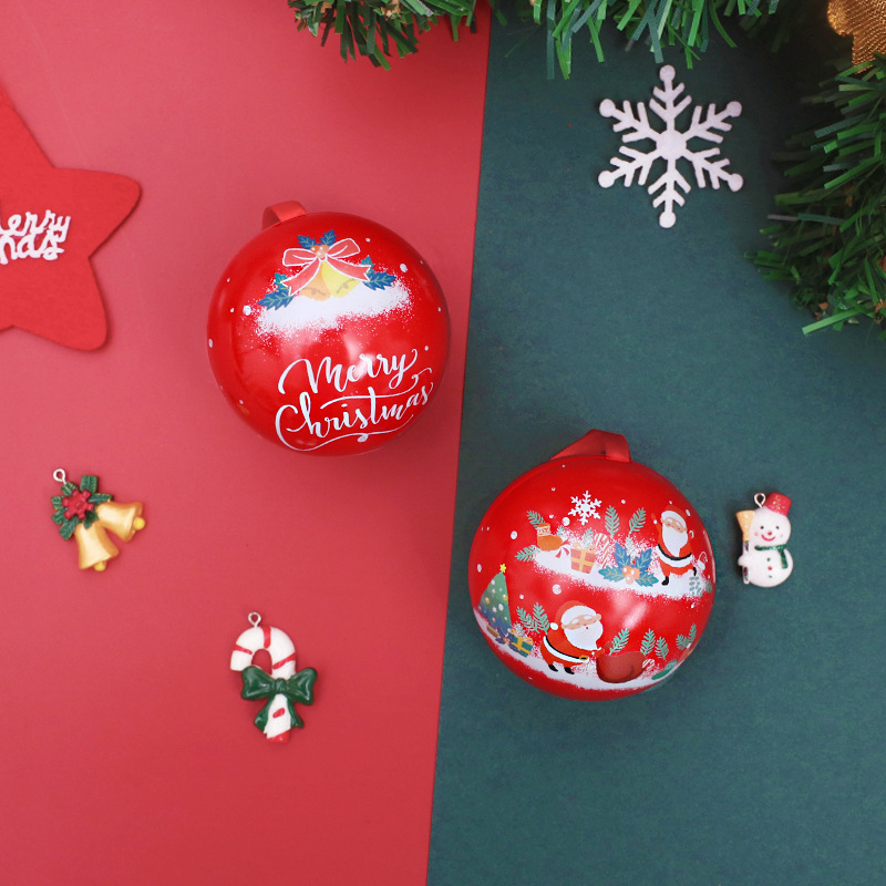 Biscuit Box Party Favors Holder Small Iron Case Small Case Christmas Candy Iron Candy Case
