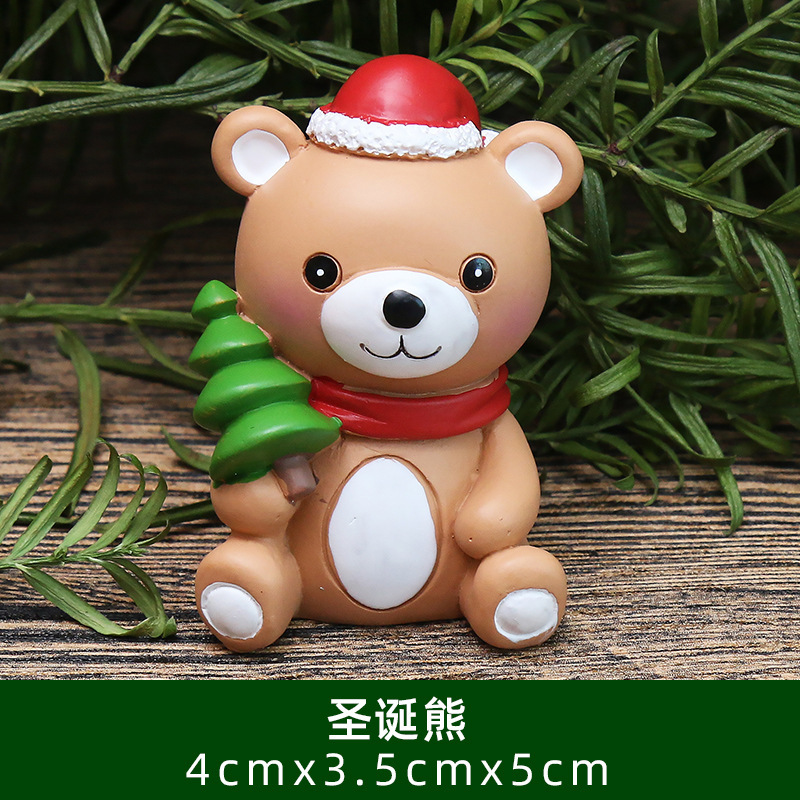 Christmas Filler for Santa Claus with Parachute Santa Claus Doll Pendant Parachute Figures Plush Venue Adornments Hangers to Decorate