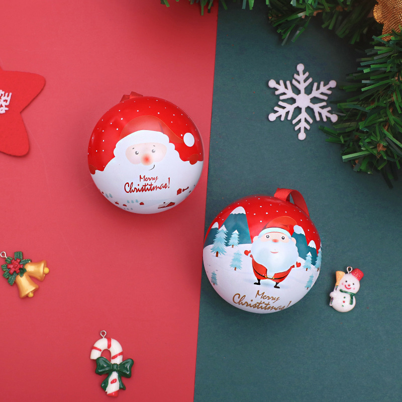 Biscuit Box Party Favors Holder Small Iron Case Small Case Christmas Candy Iron Candy Case
