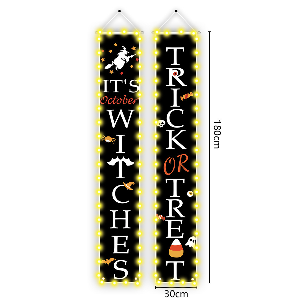 Halloween Lights Couplet Skeleton Couple Spooky Atmosphere Halloween Decorations