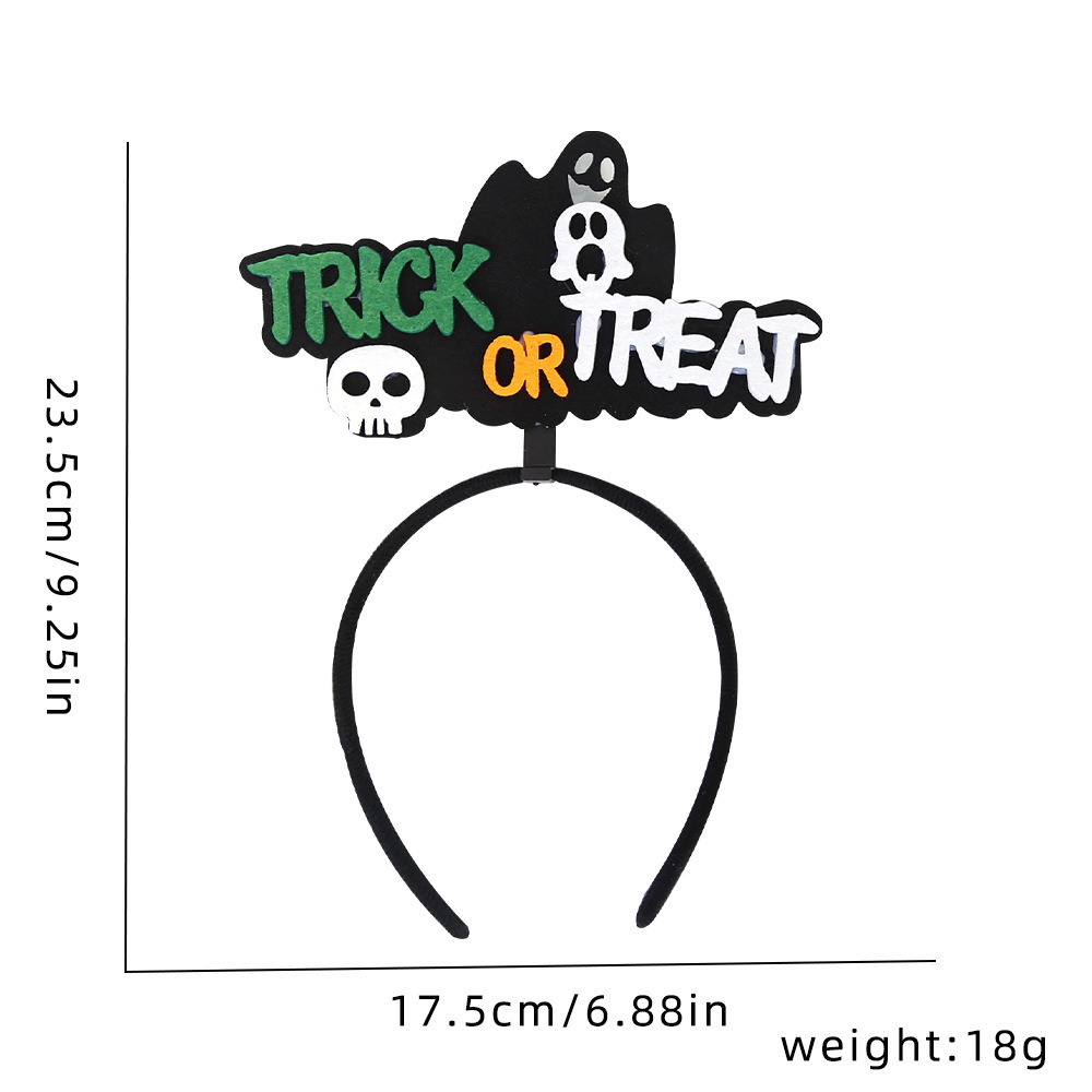 Halloween Headband Headband Halloween Party Decoration Pumpkin Head Buckle Halloween Decorations