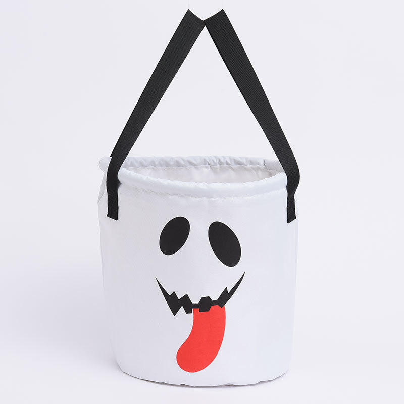 Glow Halloween Bucket Pumpkin Bucket Halloween Baske