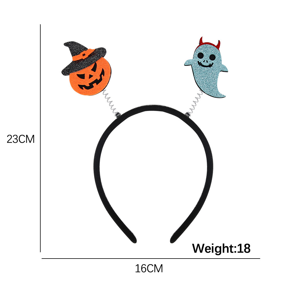 Halloween Headband Headband Halloween Party Decoration Pumpkin Head Buckle Halloween Decorations