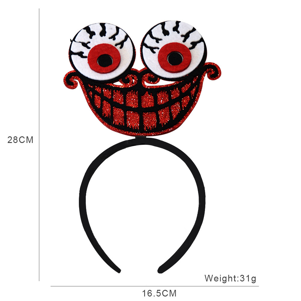 Halloween Headband Headband Halloween Party Decoration Pumpkin Head Buckle Halloween Decorations