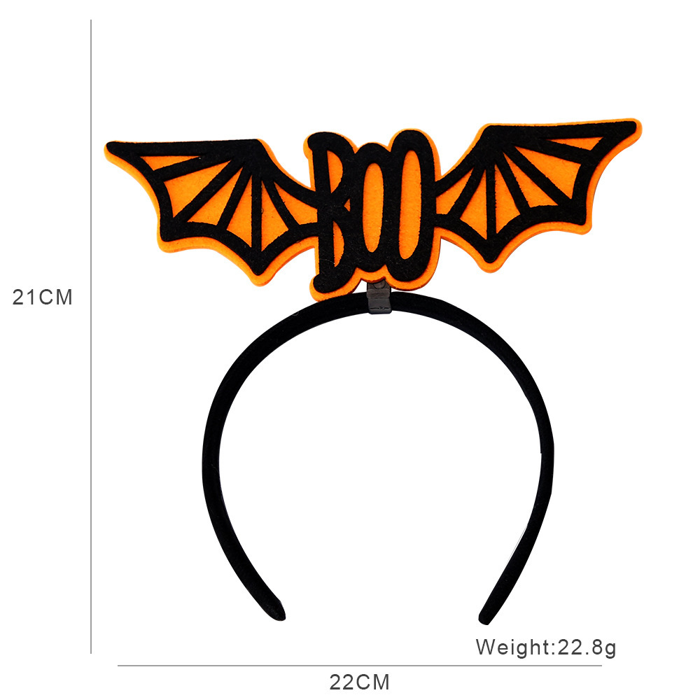 Halloween Headband Headband Halloween Party Decoration Pumpkin Head Buckle Halloween Decorations