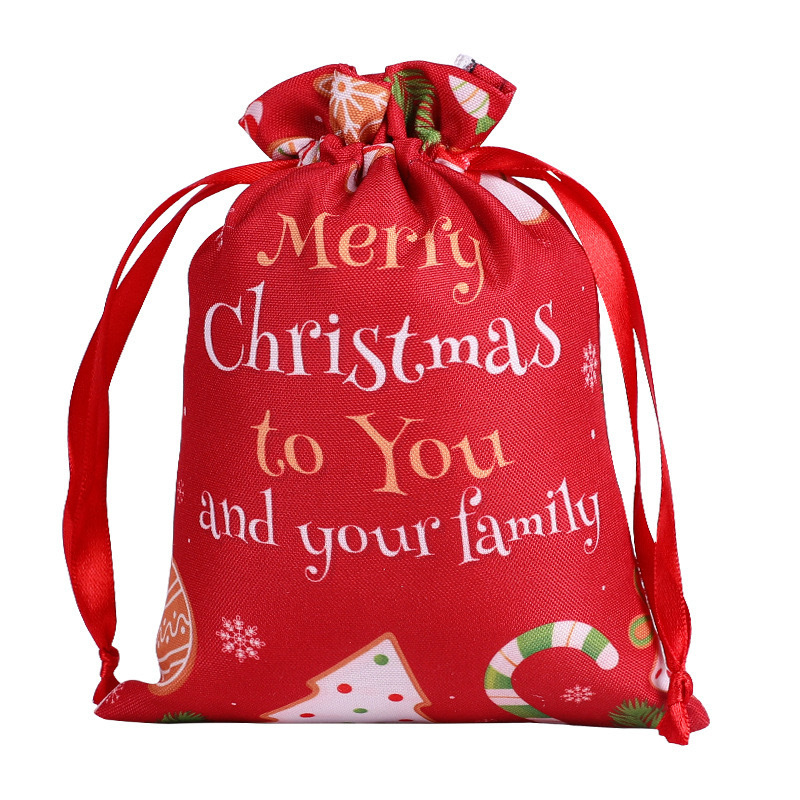 Christmas Gift Bag Bundle Pocket Santa Gift Bag