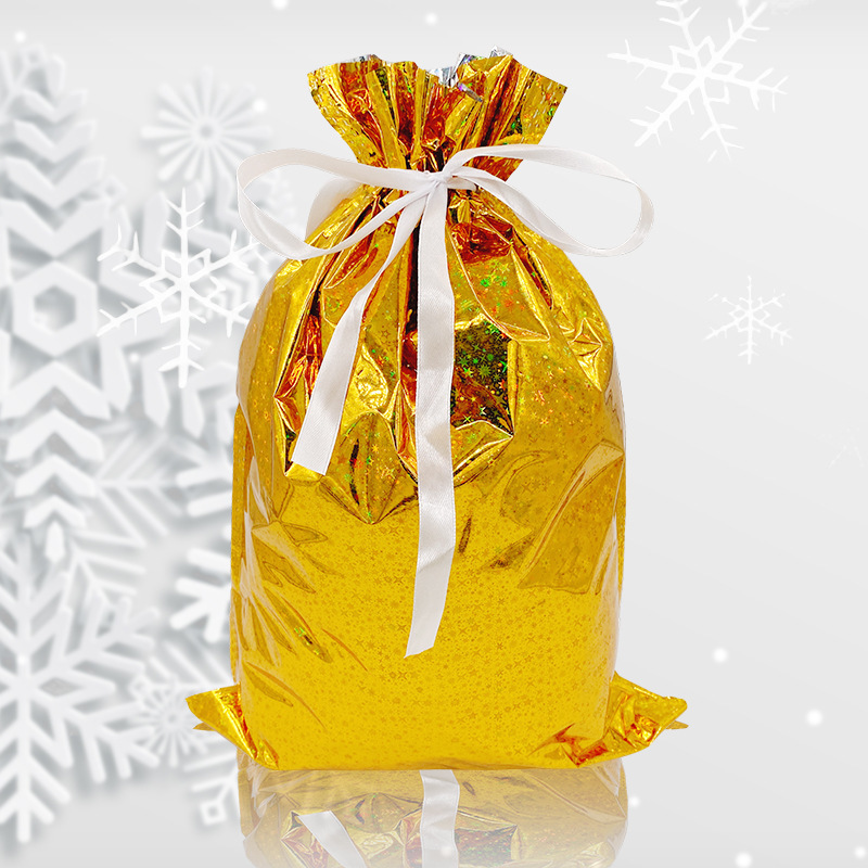Christmas Gift Doll Bags with Drawstring Christmas Goody Gift Bags Small Fabric Xmas Candy Bags Burlap Treat Bags Christmas Gift Wrapping Bags Holiday Party Favors Decor Santa Sacks