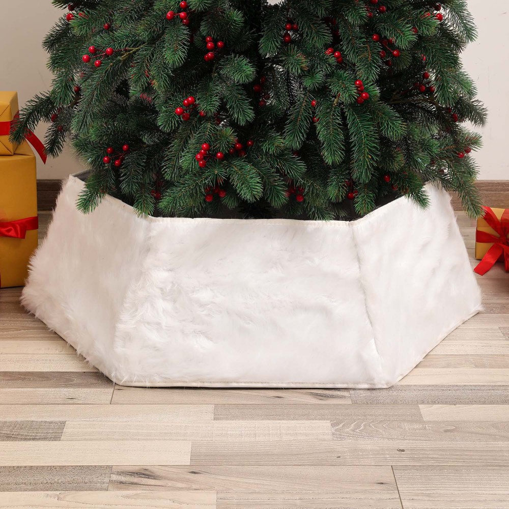 Christmas Tree Stand Base Sequins Christmas Tree Burgundy Shimmer Velvet Tree Stand Cover Sparkling Tree Skirt Christmas Decorations Maroon Xmas Tree Base