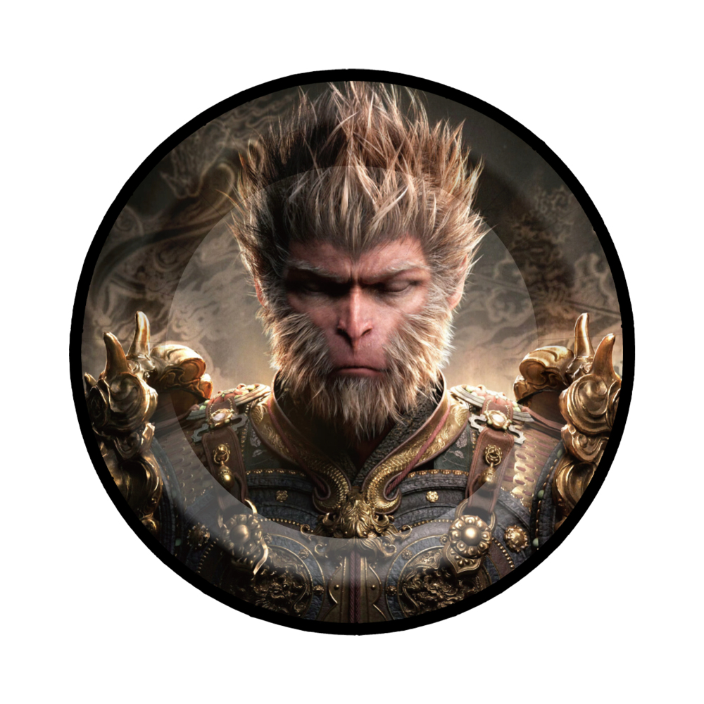 Black Myth Wukong Game Themed Party Decorations Disposable Party Paper Tableware Set