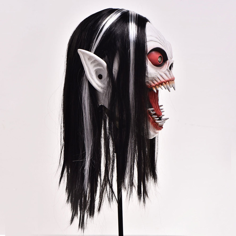 Halloween Scary Zombie Vampire Walking Monster Mask Creepy Horror Latex Full Head Mask Halloween Costume Masks for Adults
