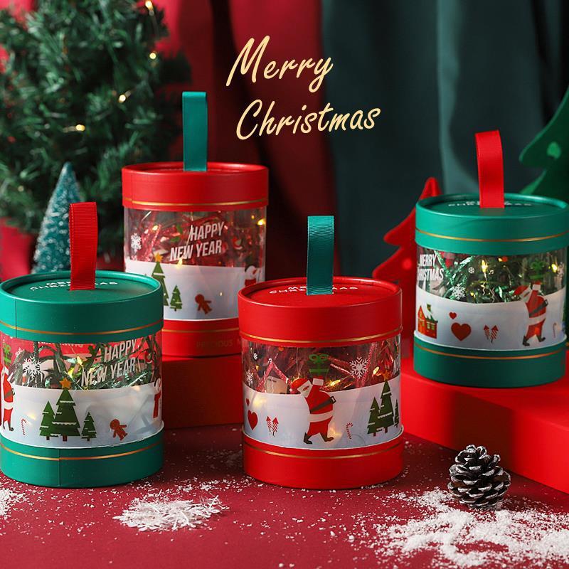 Christmas box Candy cone Christmas Eve Christmas fruit packaging gift box