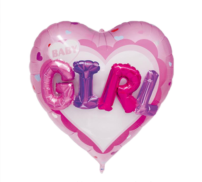 Heart Balloons,Boy and Girl's Balloons, Happy Birthday Balloons, Large Romantic Valentines Day Balloons, Love Foil Mylar Balloons
