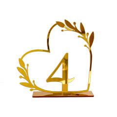 BT090【 Gold number 4】