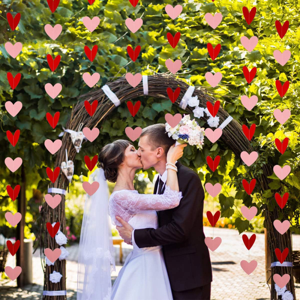 Valentine's Day wedding background wall decoration love Rafah wedding birthday decoration rack wholesale
