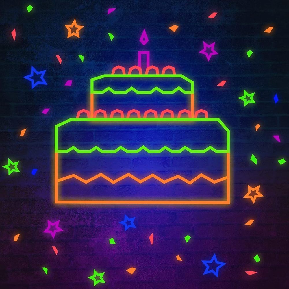 6 Colors Neon Gaffer Cloth Tape Glow in the Dark Neon Duct Tape Fluorescent Ultraviolet Black Light Luminous Masking Tape