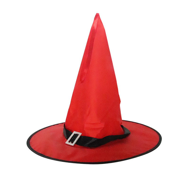Halloween Decorations Witch Hat Lights Halloween LED Hanging Lighted Glowing Witch Hats String Lights Battery Operated Halloween Décor for Outdoor Indoor Yard Tree Garden Party Décor
