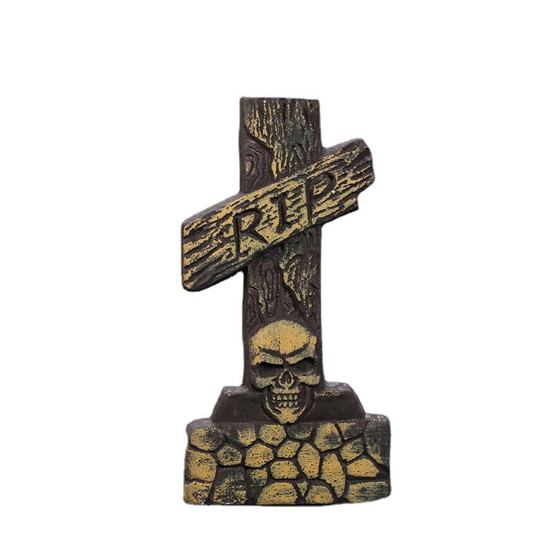 Halloween Gravestone Five Piece Set Three Dimensional Spooky Festival Prank Props Atmospheric Site Decoration Props Foam Gravestones